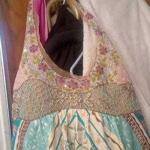 Nicole Miller halter dress sz 12